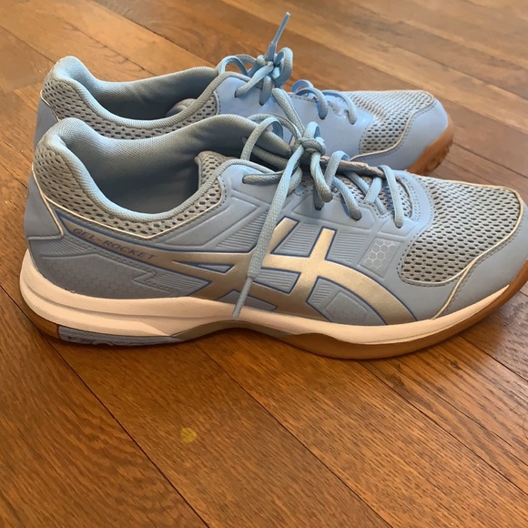 Blue asics gel rocket 8 - Picture 3 of 7